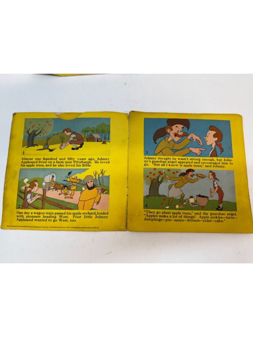RCA Victor 3- 45 RPM Children's Yellow Vinyl Records- - Picture 5 of 8